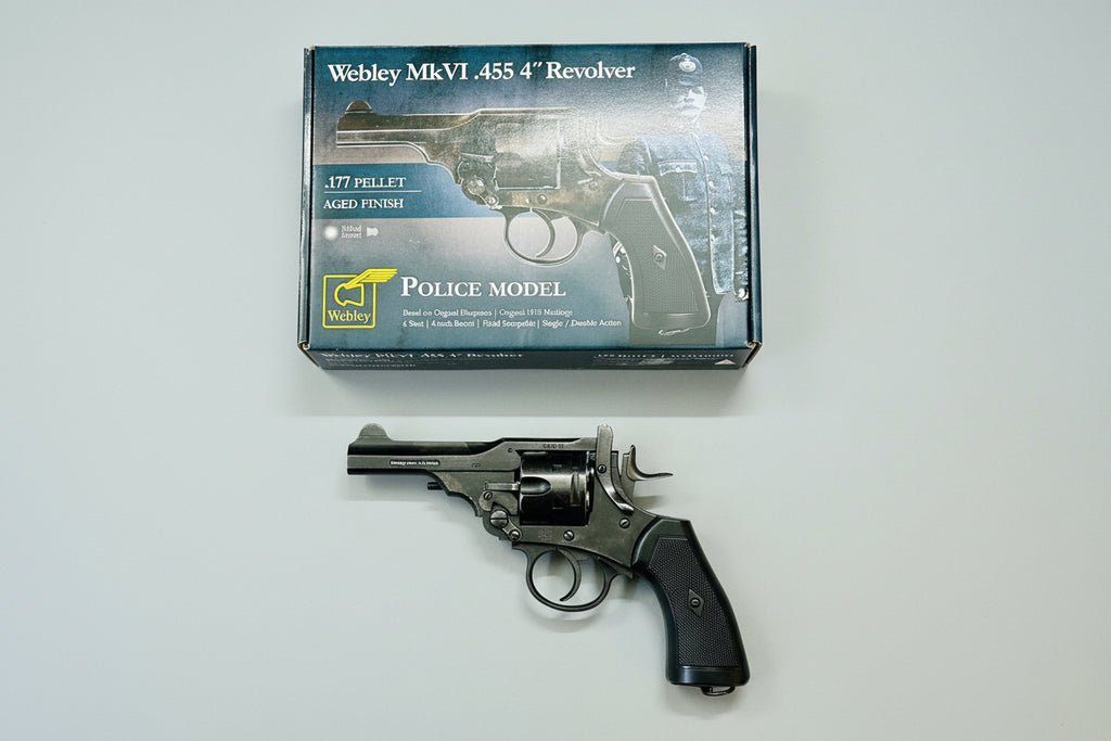 Webley Mk VI CO₂ Pellet Revolver