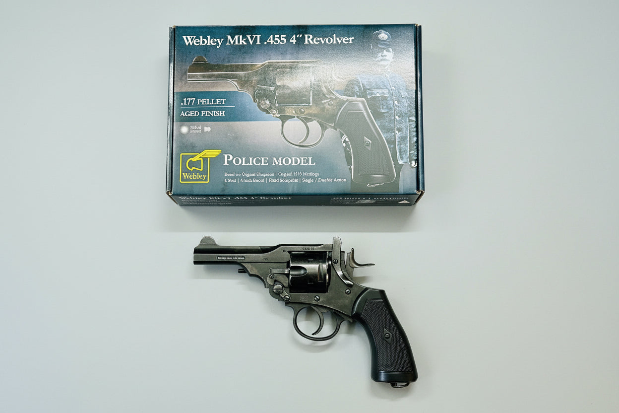 Webley Mk VI CO₂ Pellet Revolver